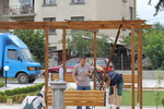 изработване на дървена пергола